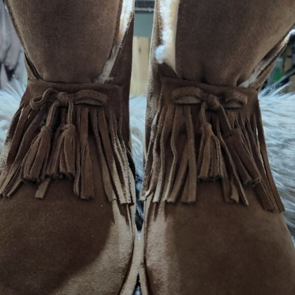 Bearpaw Size 12 Wide Womens Christie Boots - Picture 6 of 9